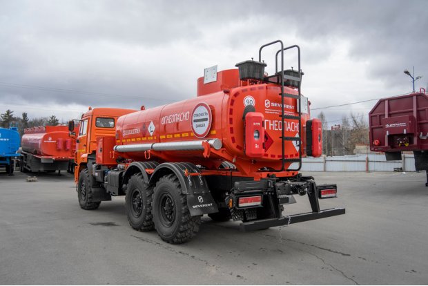 Автотопливозаправщик АТЗ-11Б УСТ 5453 Камаз 43118 ДОПОГ, УВЭОС