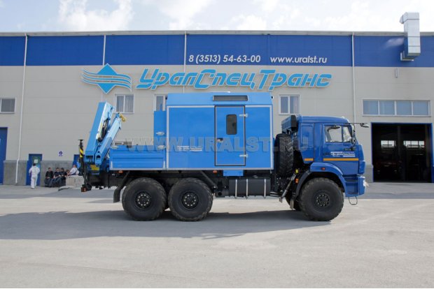 ПАРМ с КМУ ИМ-95 УСТ 5453 Камаз 43118