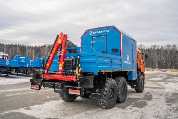 АРОК с КМУ ИМ-25 УСТ 5453 Камаз 43118
