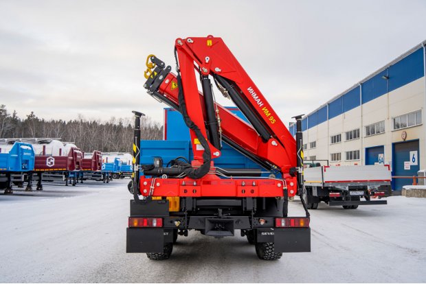 Грузопассажирский автомобиль ГПА 6+2 откр. с КМУ ИМ-95