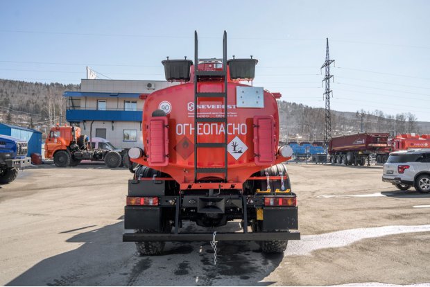 Автотопливозаправщик АТЗ-10Б УСТ 5453 Урал 4320-1951-60