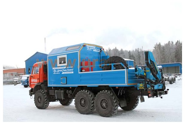 АНРВ с КМУ ИМ-55 УСТ Камаз 43118-50