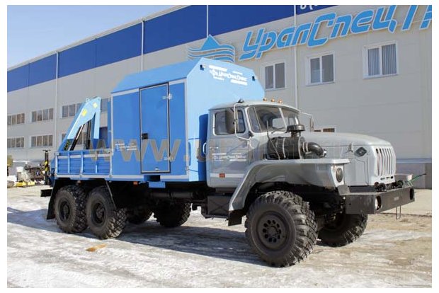 АНРВ с КМУ ИМ-55 УСТ Урал 4320-1951-60