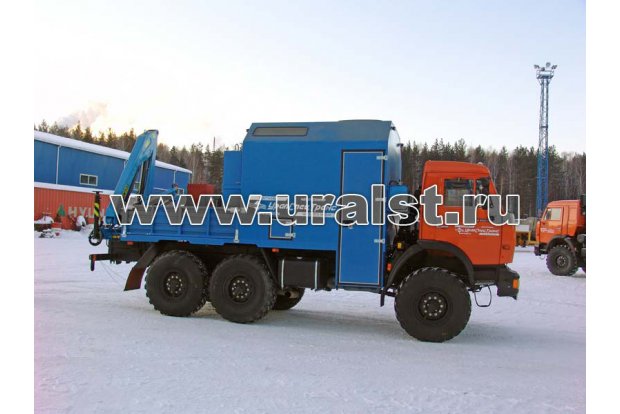 АРОК с КМУ ИМ-55 УСТ Камаз 5350-66(D5)