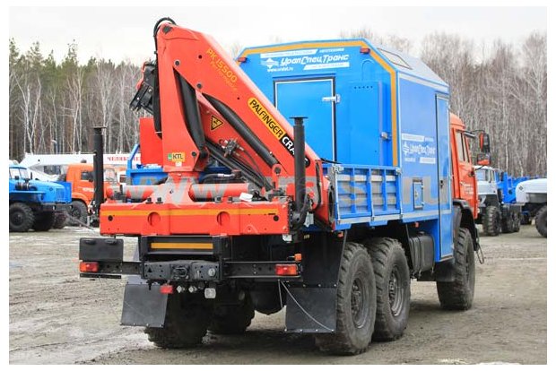 Автофургон с Palfinger PK-15500