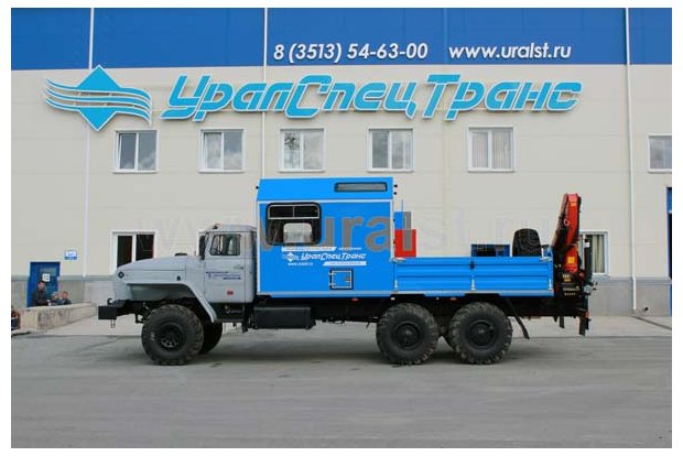 Фургон АРОК с КМУ Palfinger РK 8500