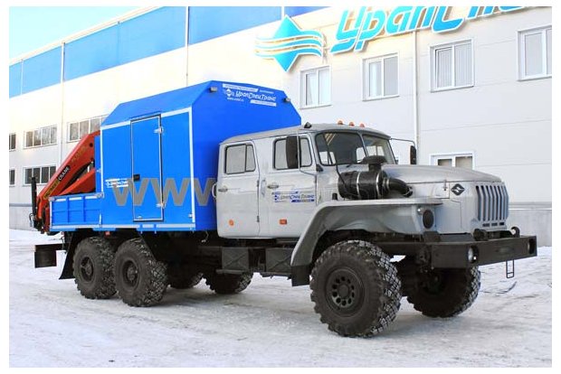АРОК с КМУ PK-15500А УСТ Урал 4320-1951-60