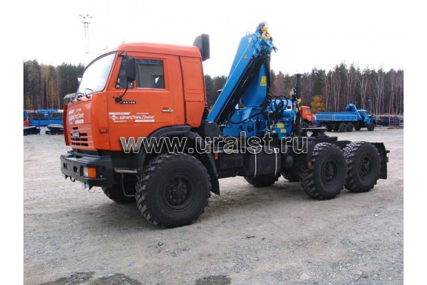 Седельный тягач с КМУ ИМ-180 УСТ 5453 Камаз 53504-46 (44108)