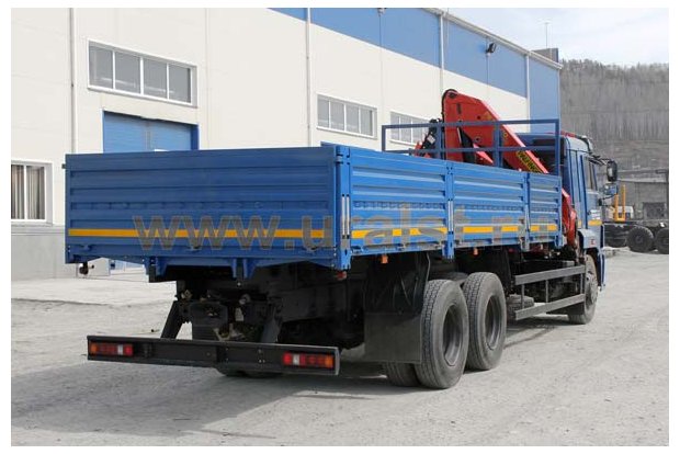 Бортовой с КМУ PK-15500А УСТ 5453 Камаз 65117
