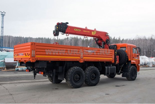 Бортовой Камаз 43118-46 с КМУ ИТ-180