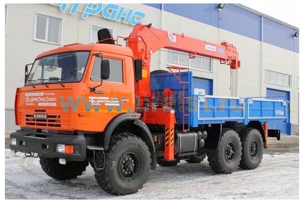 Бортовой с КМУ KS-1256G-II УСТ 54531 Камаз 43118-50