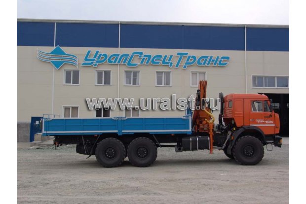 Бортовой с КМУ-130 УСТ 54531Камаз 43118-50