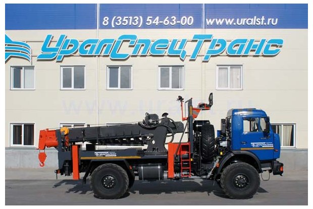 БКМ с SOOSAN SA040C УСТ 5453 Камаз 43502