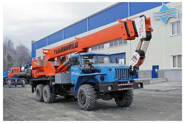 Автокран МКТ-25.5 "Ульяновец" Урал