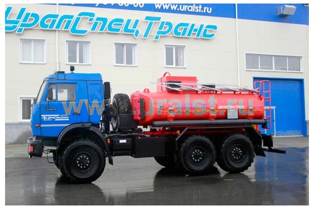 Автотопливозаправщик АТЗ-8 УСТ 5453 Камаз 5350-66(D5) сп.м. доработка под ДОПОГ