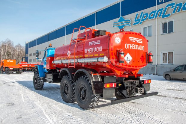 Автотопливозаправщик АТЗ-11Б УСТ 5453 Урал 4320-1951-72 доработка под ДОПОГ