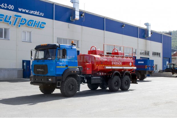 Автотопливозаправщик АТЗ-12-2Б УСТ 5453 Урал 4320-4971-82 сп.м. доработка под ДОПОГ