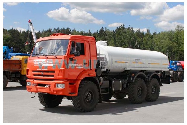 АЦПТ-9,5Т с насосом, подогревом насосного отсека ТЭН, Камаз 43118, сп.м.