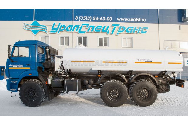 АЦПТ-9,5 с насосом, обогрев насоса, Камаз 43118