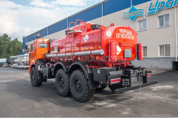 Автоцистерна АЦН-10 УСТ-5453 на шасси Камаз 43118-46