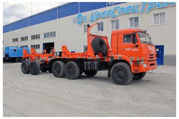 Трубоплетевозный автопоезд