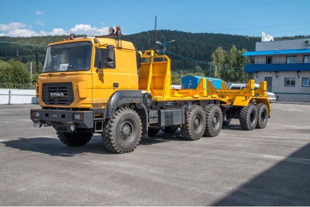 ТПВ Урал 6370 УСТ 5453 + роспуск ПРТ 20-24 BPW УСТ 9465