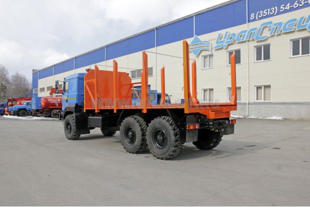 Сортиментовоз УСТ 5453 Урал 4320-4971-82, сп.м
