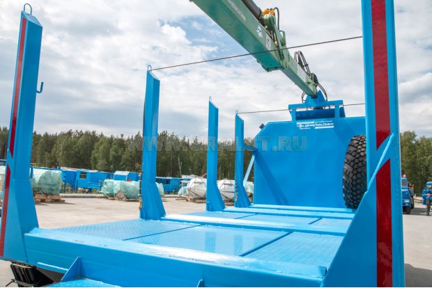 Сортиментовоз УСТ 5453 с манипулятором Атлант-90 Урал 4320-72Е5