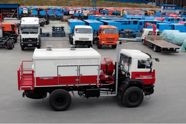 УМП-400 УСТ 5453 Камаз 5387 RR мех. привод