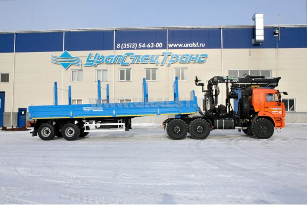 Полуприцеп сортиментовоз ППСВ 27-24-10Б УСТ 9465