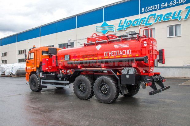 АТЗ-12 нерж УСТ 5453 Камаз 43118 (CUMMINS) сп.м. доработка под ДОПОГ