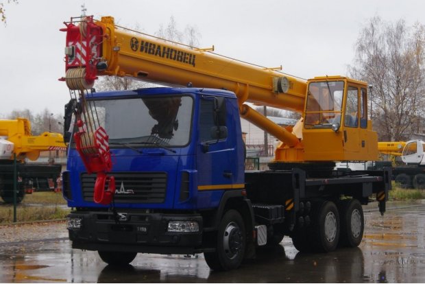 Автокран КС 45717А-1 "Ивановец" МАЗ-6312В3