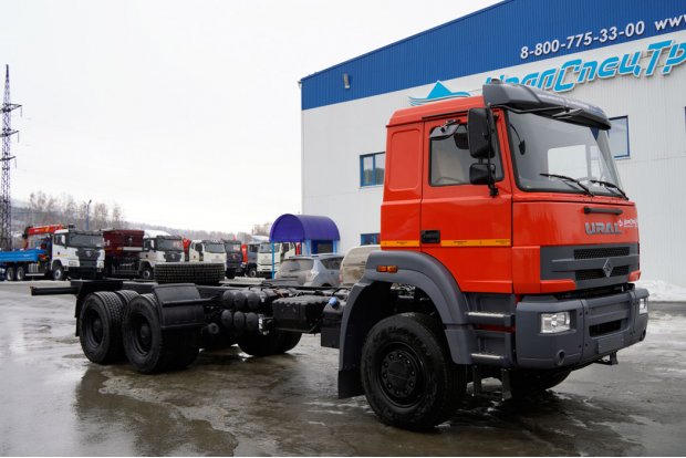  Бортовой с КМУ ИМ-240 УСТ 5453 Урал С35510-U401630