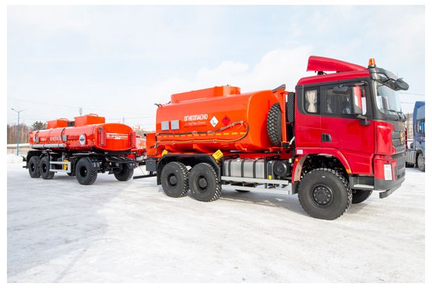 Автотопливозаправщик АТЗ-17-2 два отсека, УВТ-40, SHACMAN (ШАКМАН) SX32586T385 + ПЦ
