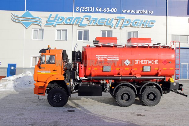 Автотопливозаправщик АТЗ-20-2 УСТ 54533Z Камаз 6522-53 доработка под ДОПОГ