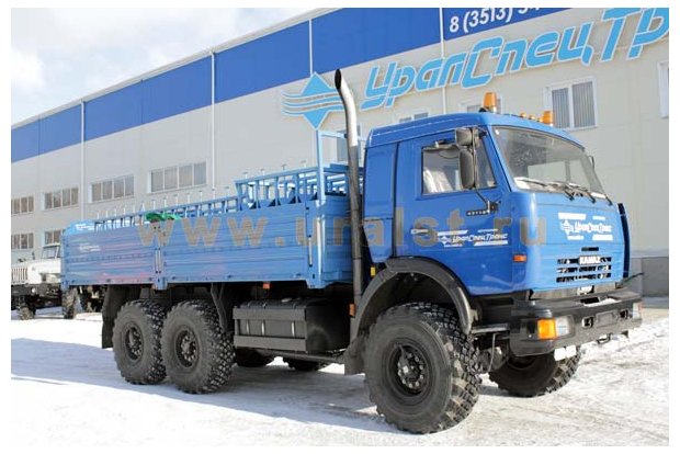 Бортовой Камаз 43118-6013-46 баллоновоз