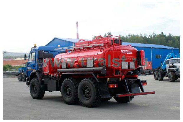 Автотопливозаправщик АТЗ-8-2 УСТ 5453 Камаз 5350-66(D5) доработка под ДОПОГ