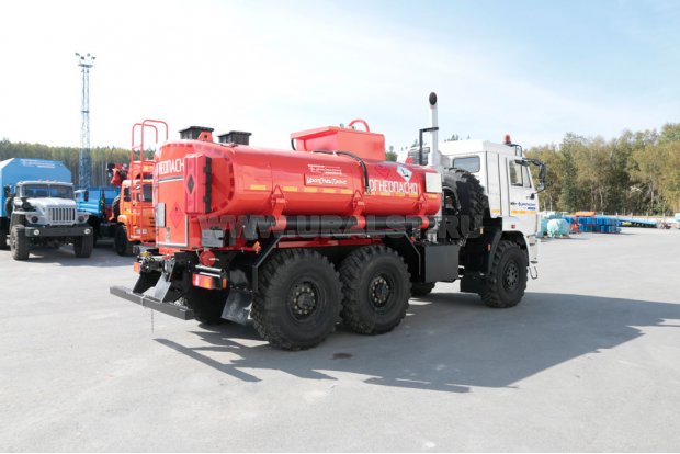 Автотопливозаправщик АТЗ-8 УСТ 5453 Камаз 5350-66(D5) доработка под ДОПОГ