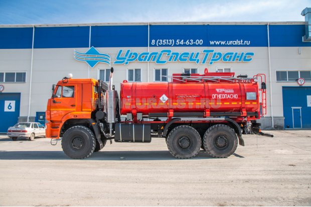 Автотопливозаправщик АТЗ-16 УСТ 5453 Камаз 65224-53 доработка под ДОПОГ