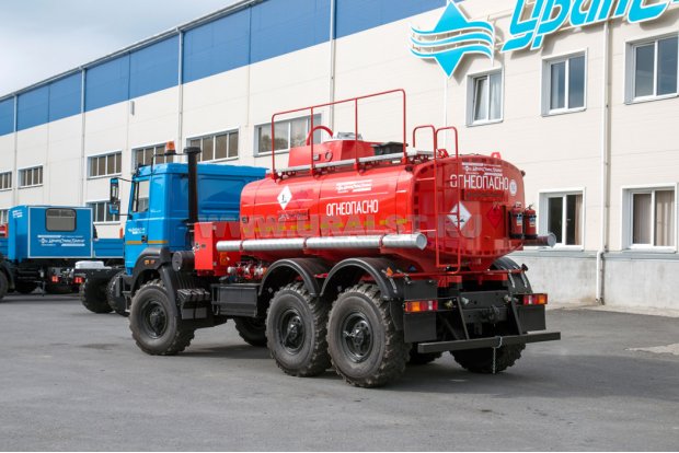 Автотопливозаправщик АТЗ-9Б УСТ 5453 Урал 4320-4551-81 сп.м. доработка под ДОПОГ