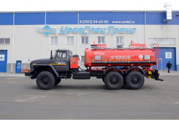Автотопливозаправщик АТЗ-11-2 УСТ 5453 Урал 4320-1951-60 доработка под ДОПОГ