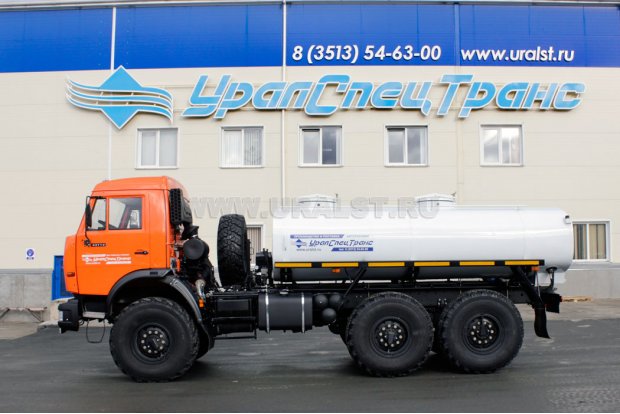 АЦПТ-5,6 нерж/нерж, Камаз 5350