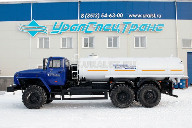 АЦПТ-9,5 с насосом, обогрев насоса, Урал 4320Е5