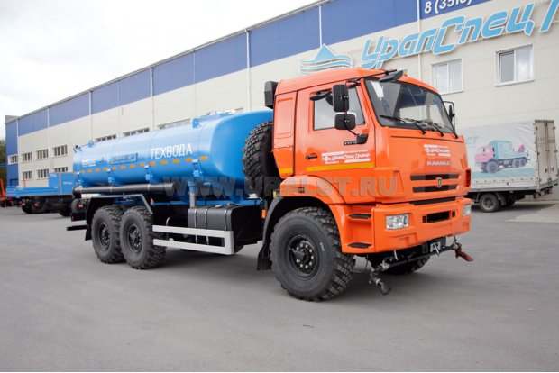 Автоцистерна для технической воды АЦВ-10Т УСТ 5453 Камаз 43118-50