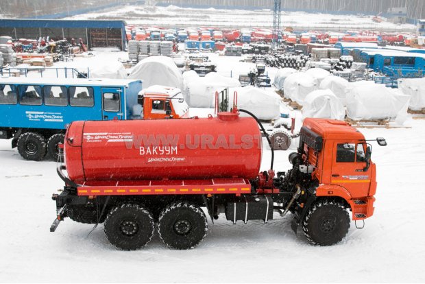 Вакуумная машина МВ-11 КО УСТ 5453 Камаз 43118-50