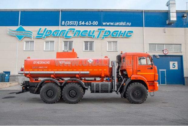 Автоцистерна бензовоз АЦ-12Б УСТ 5453 Камаз 43118-50 сп.м. доработка под ДОПОГ