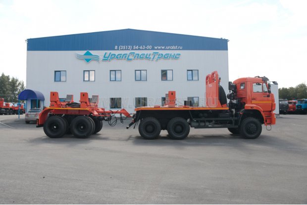 ТПВ Камаз 6522 УСТ 5453 + роспуск ПРТ 20-24Д УСТ 9465