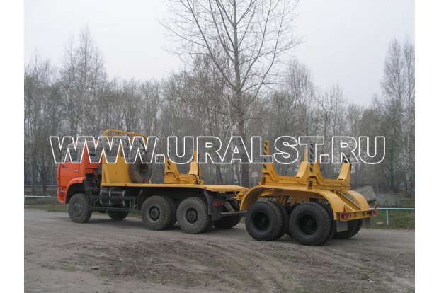 Трубоплетевоз Камаз 6522 + 8803А