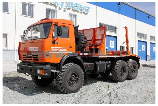 Лесовоз УСТ 5453 Камаз 43118