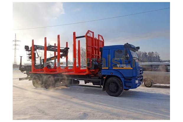 Сортиментовоз УСТ 5453 с СФ-85С Камаз 65117-50